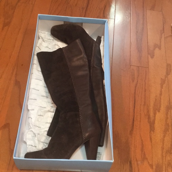 Antonio Melani Leather & Suede Boots - Picture 3 of 6